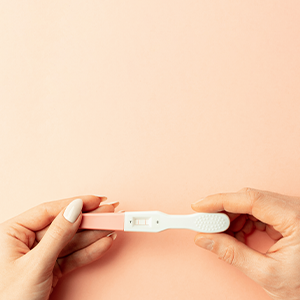 A pregnancy test.