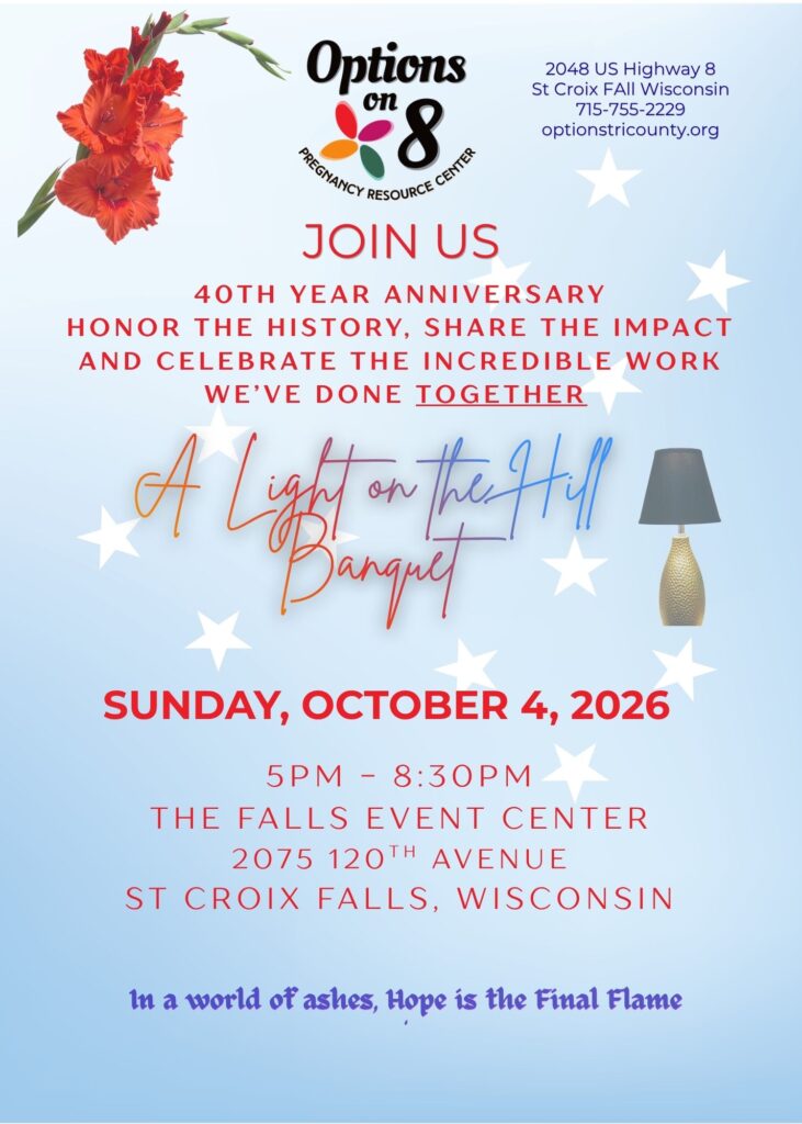 The Light on the Hill Banquet flyer