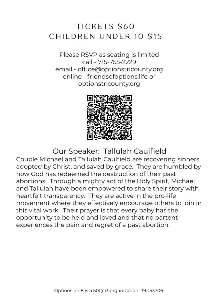 The Light on the Hill Banquet info